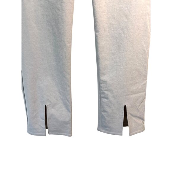 Athleta Wander Pants Size 12 Slim Straight Crop Gray NWT $98 Straight Stretch - Picture 4 of 9